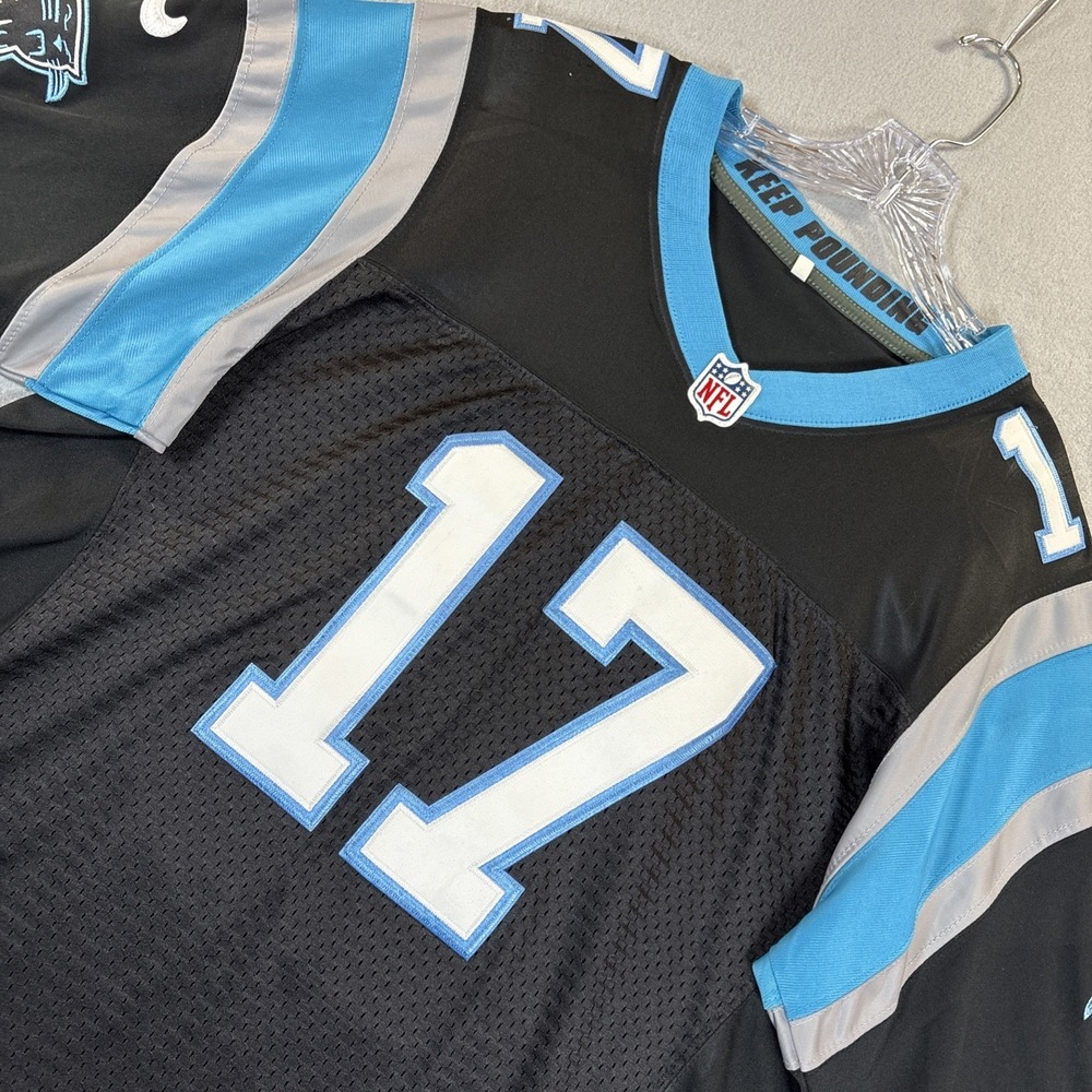 NFL PRO LINE Men Size 44 Devin Funchess 17 Team Players Jersey Carolina Panthers